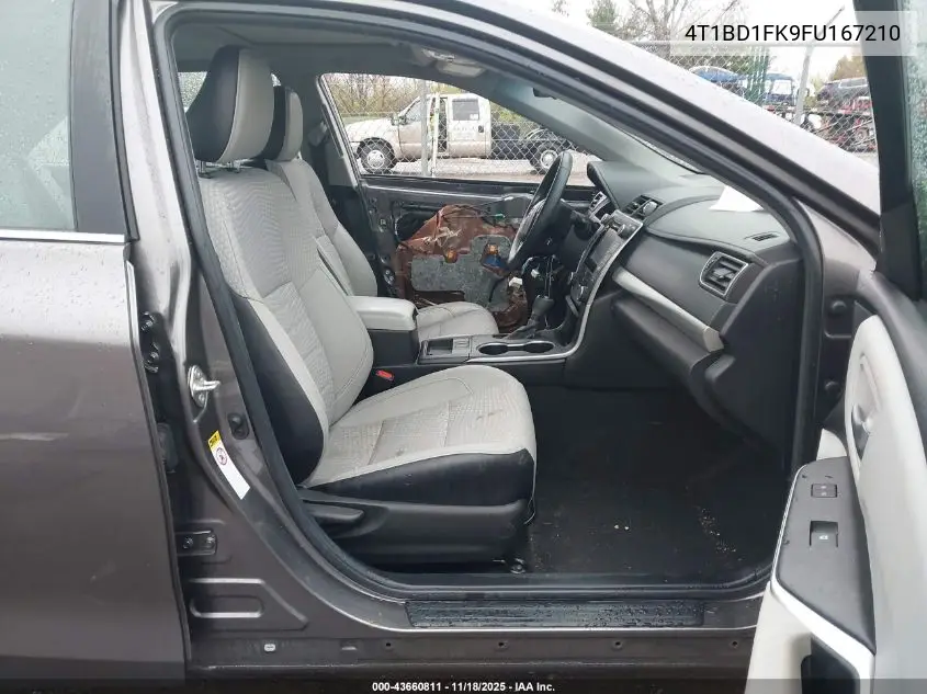 4T1BD1FK9FU167210 2015 Toyota Camry Hybrid Se
