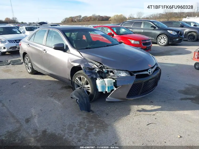 4T1BF1FK6FU960328 2015 Toyota Camry Se