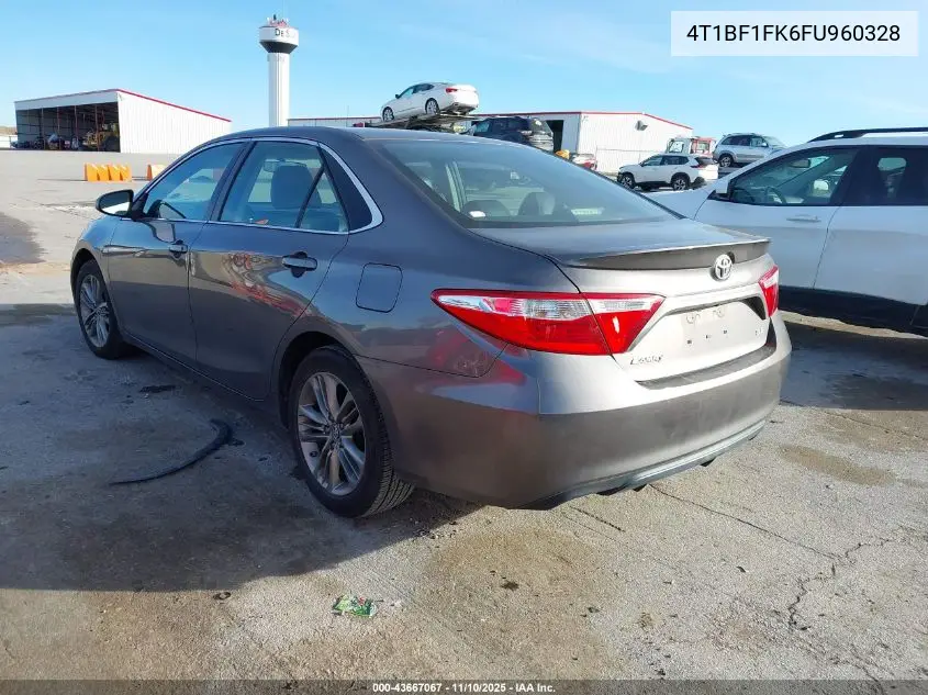 4T1BF1FK6FU960328 2015 Toyota Camry Se