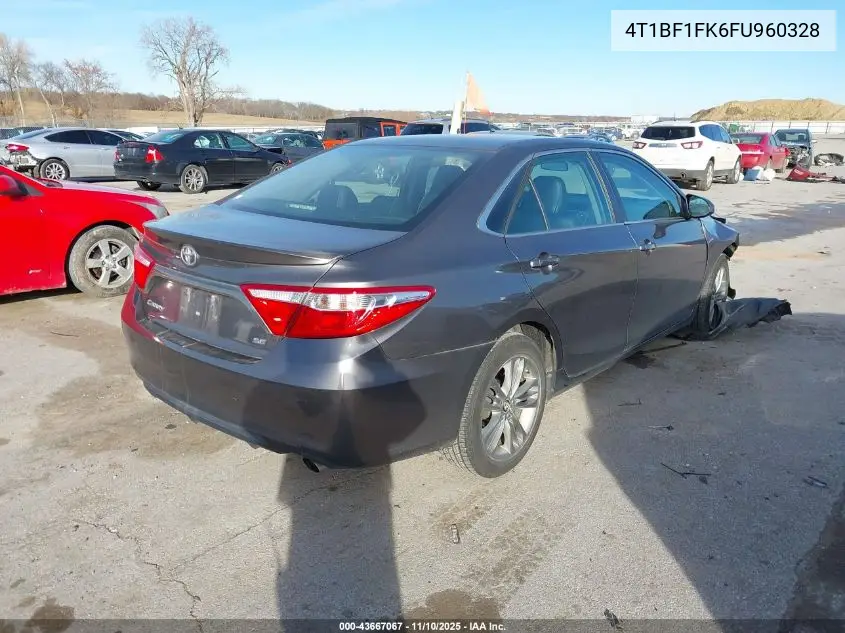 4T1BF1FK6FU960328 2015 Toyota Camry Se