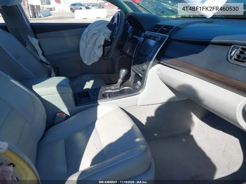 4T4BF1FK2FR460530 2015 Toyota Camry Xle