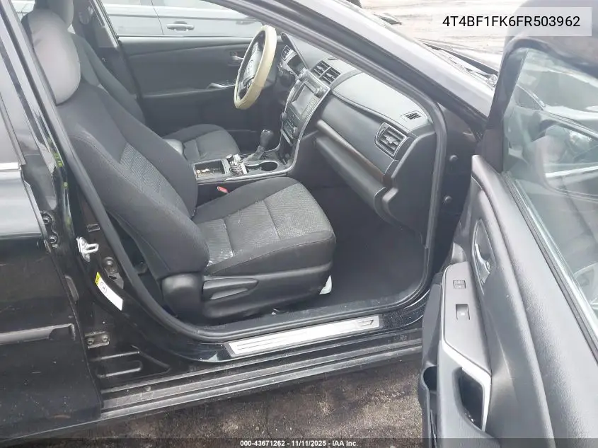 4T4BF1FK6FR503962 2015 Toyota Camry Le