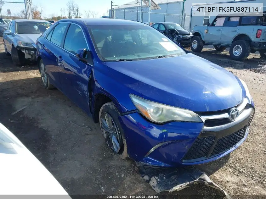 4T1BF1FK5FU887114 2015 Toyota Camry Se