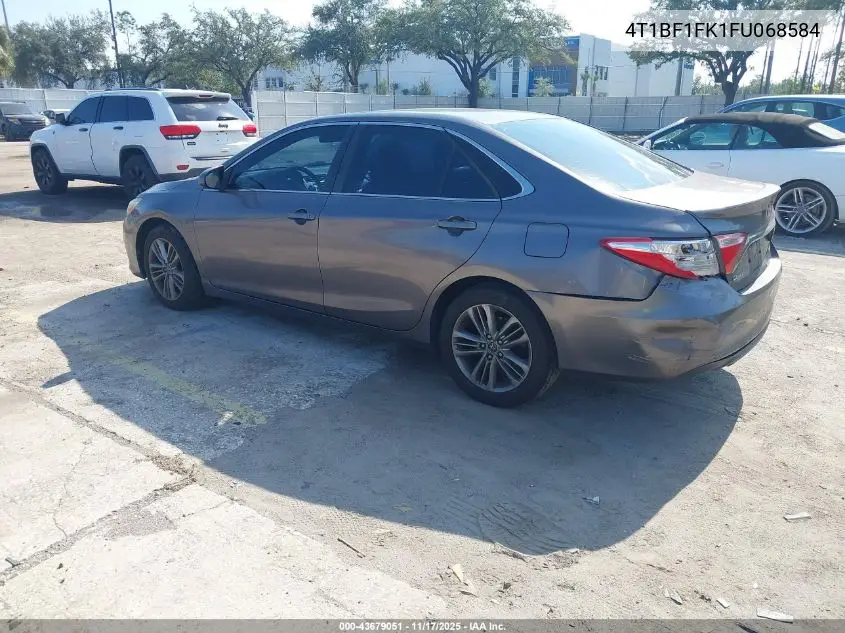 4T1BF1FK1FU068584 2015 Toyota Camry Se