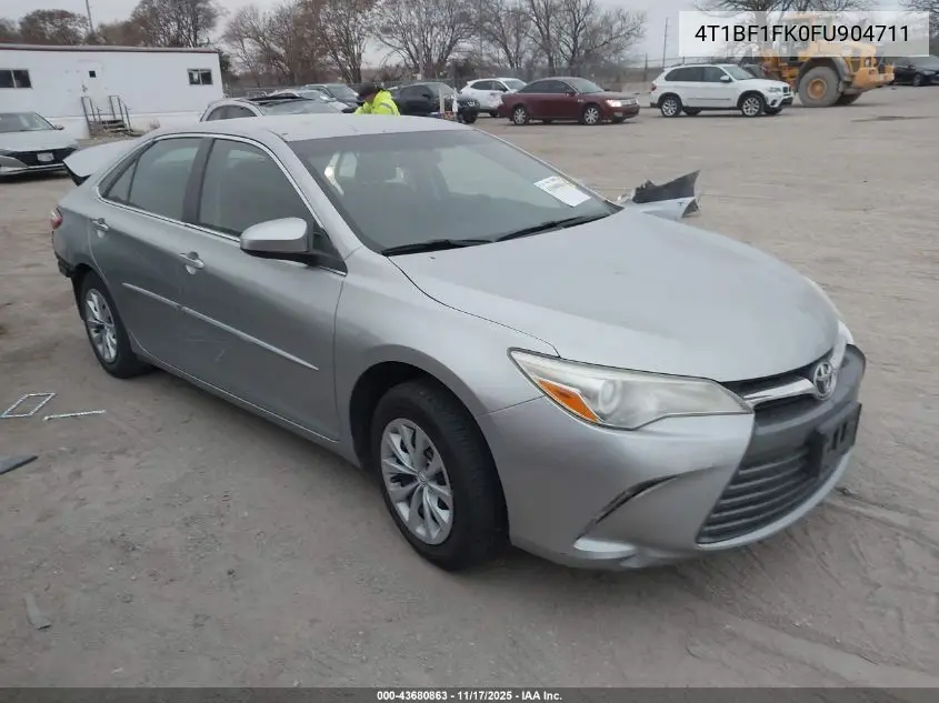 4T1BF1FK0FU904711 2015 Toyota Camry Le