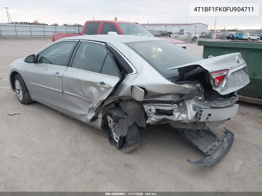 4T1BF1FK0FU904711 2015 Toyota Camry Le
