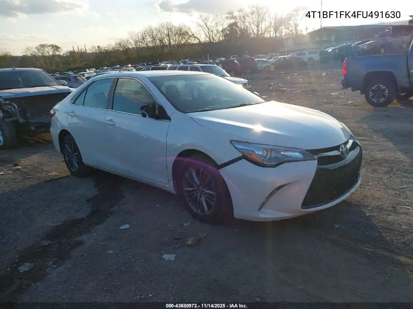 4T1BF1FK4FU491630 2015 Toyota Camry Se