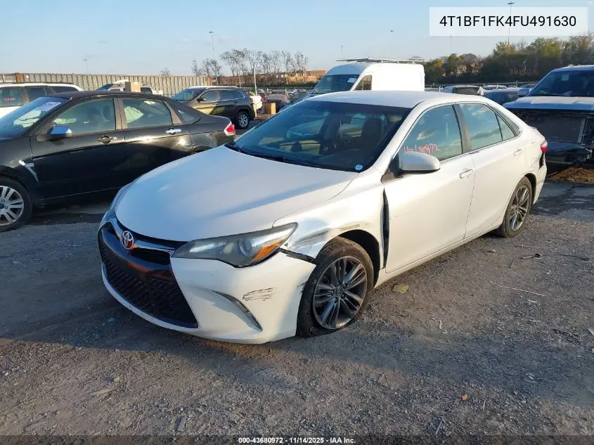4T1BF1FK4FU491630 2015 Toyota Camry Se