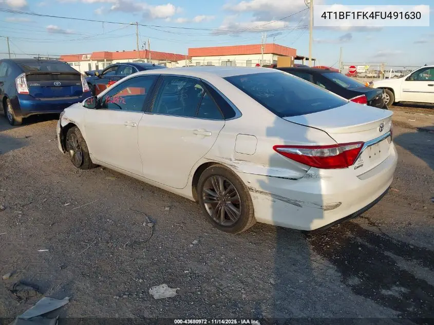 4T1BF1FK4FU491630 2015 Toyota Camry Se