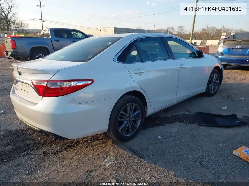 4T1BF1FK4FU491630 2015 Toyota Camry Se