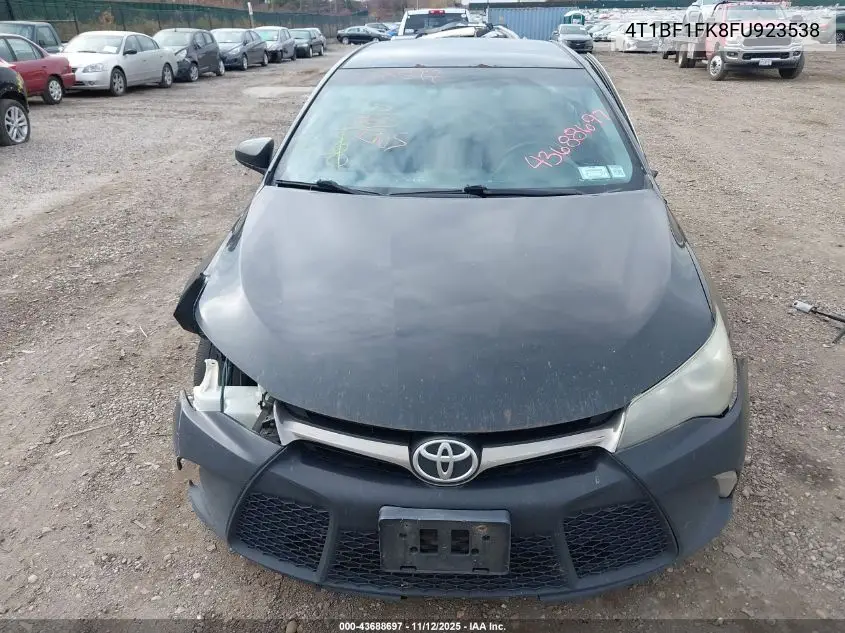 4T1BF1FK8FU923538 2015 Toyota Camry Se