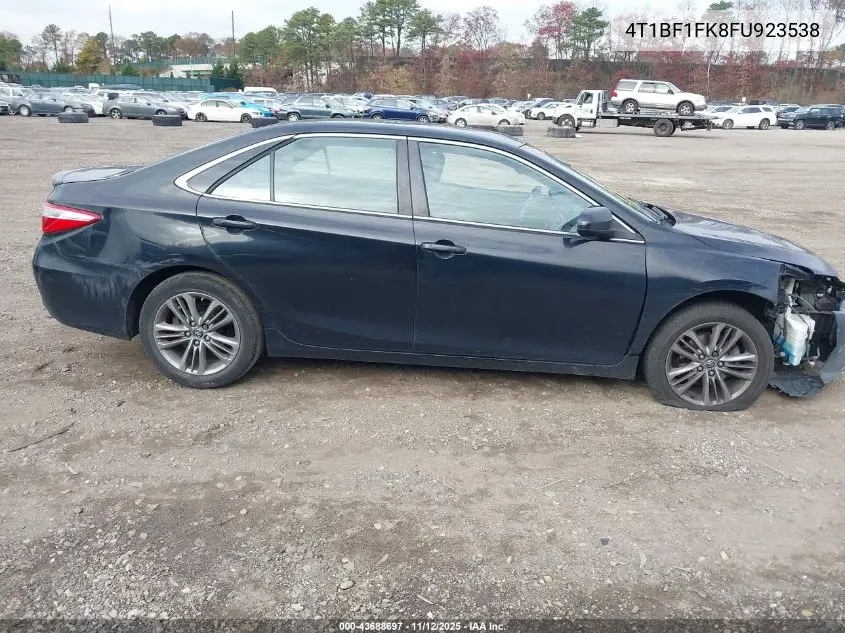 4T1BF1FK8FU923538 2015 Toyota Camry Se