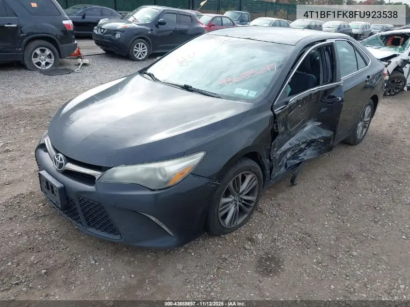 4T1BF1FK8FU923538 2015 Toyota Camry Se