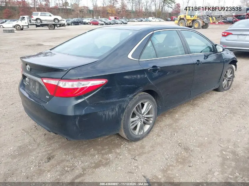 4T1BF1FK8FU923538 2015 Toyota Camry Se