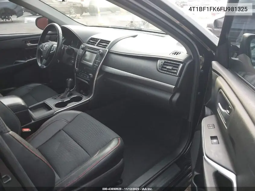 4T1BF1FK6FU981325 2015 Toyota Camry Se
