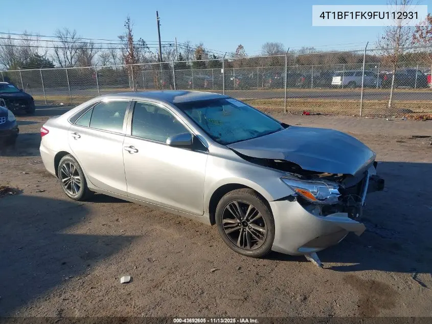 4T1BF1FK9FU112931 2015 Toyota Camry Se