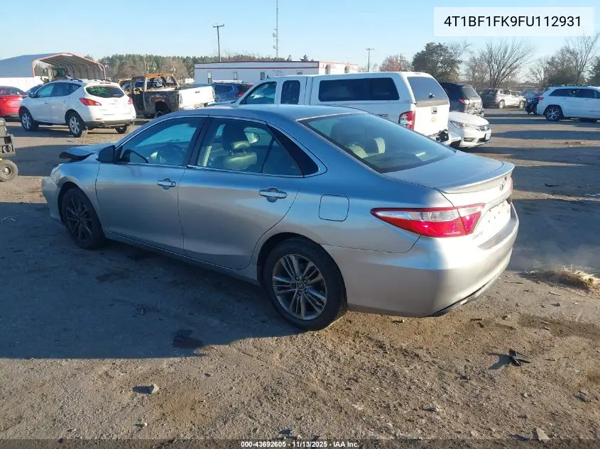 4T1BF1FK9FU112931 2015 Toyota Camry Se
