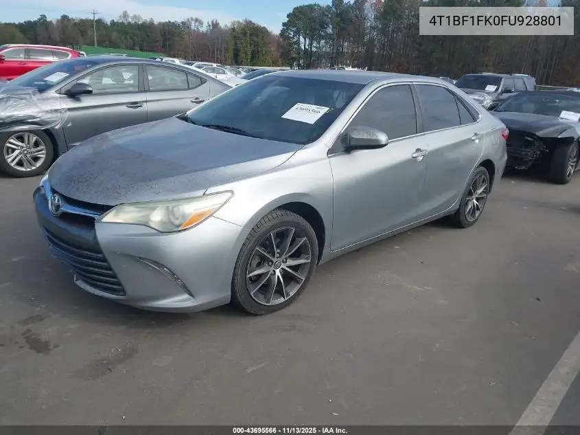 4T1BF1FK0FU928801 2015 Toyota Camry Le