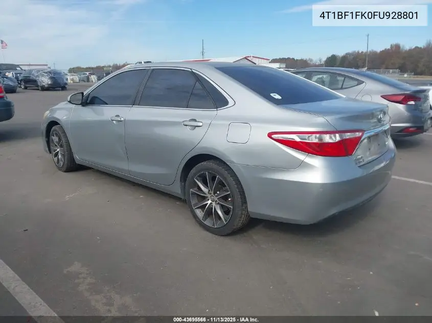 4T1BF1FK0FU928801 2015 Toyota Camry Le