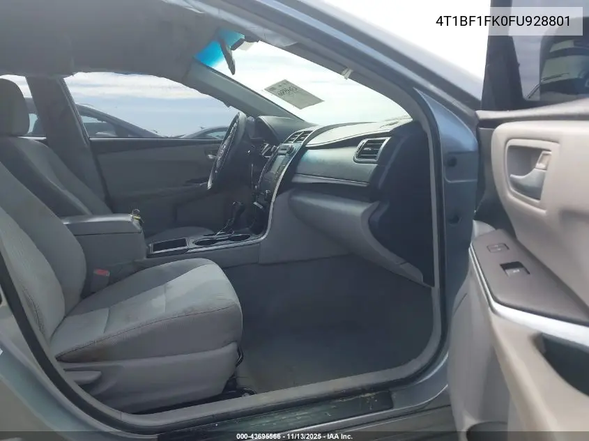 4T1BF1FK0FU928801 2015 Toyota Camry Le