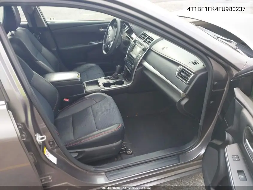 4T1BF1FK4FU980237 2015 Toyota Camry Se