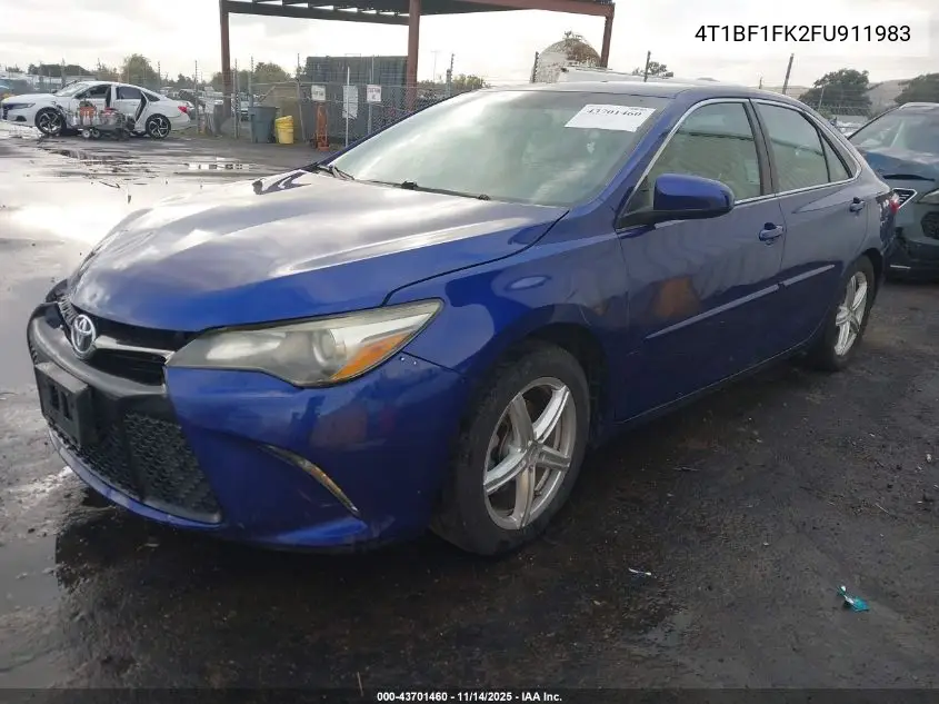 4T1BF1FK2FU911983 2015 Toyota Camry Xse
