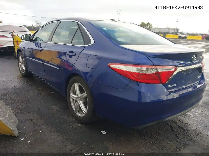 4T1BF1FK2FU911983 2015 Toyota Camry Xse