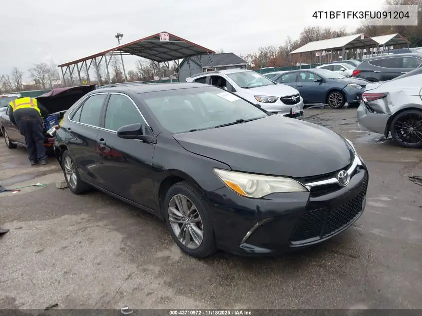 4T1BF1FK3FU091204 2015 Toyota Camry Se