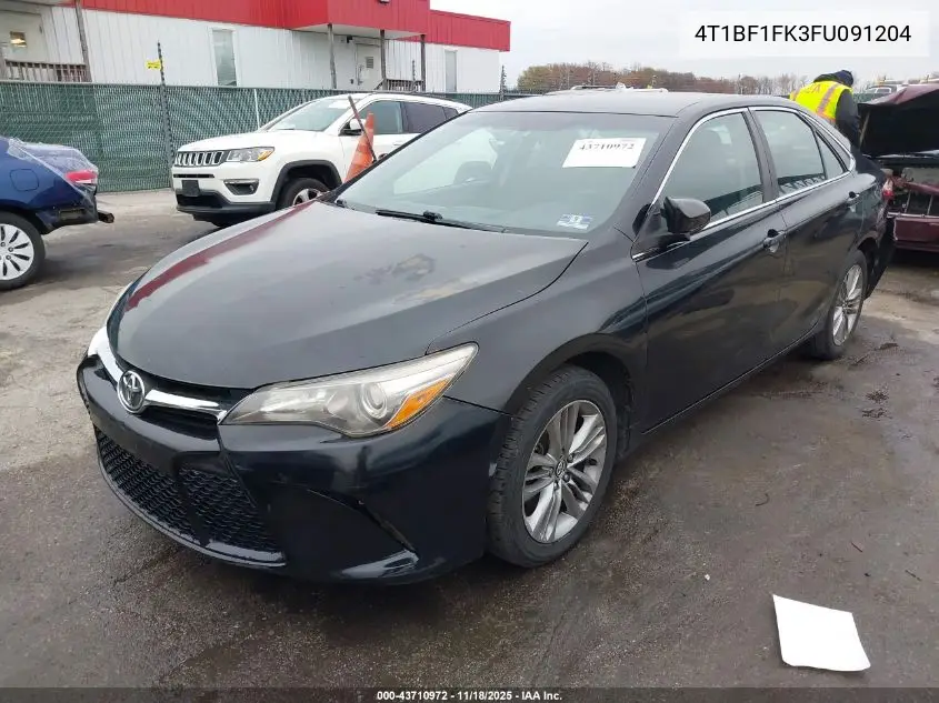 4T1BF1FK3FU091204 2015 Toyota Camry Se