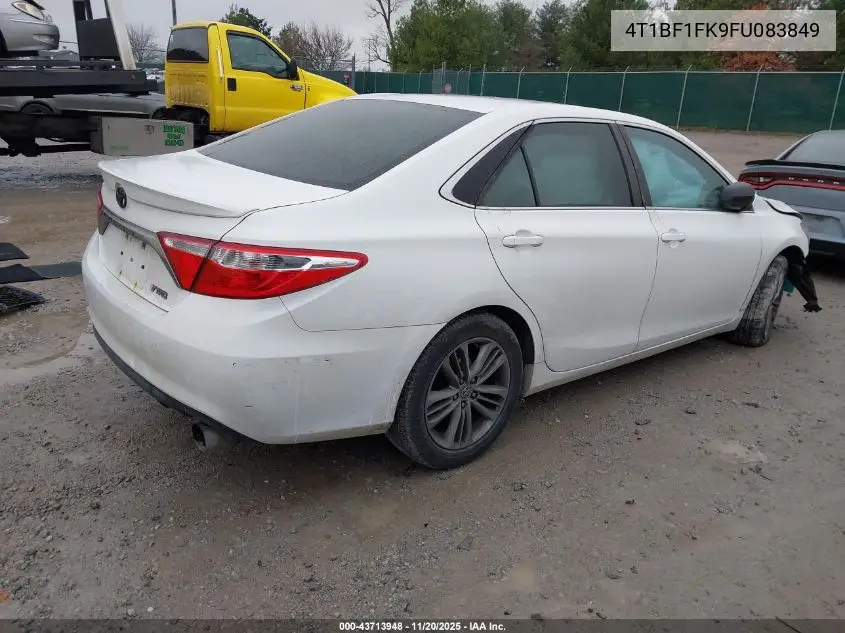 4T1BF1FK9FU083849 2015 Toyota Camry Se