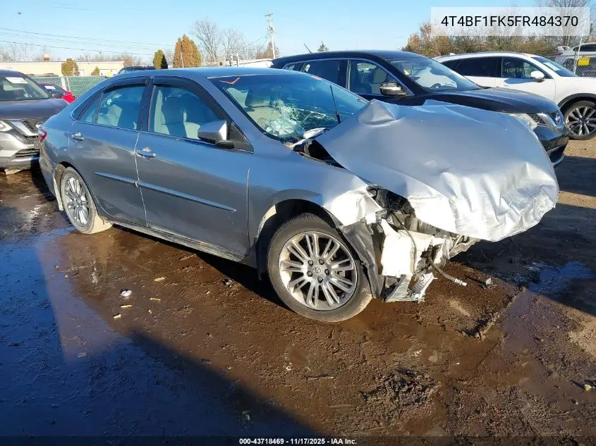 4T4BF1FK5FR484370 2015 Toyota Camry Le