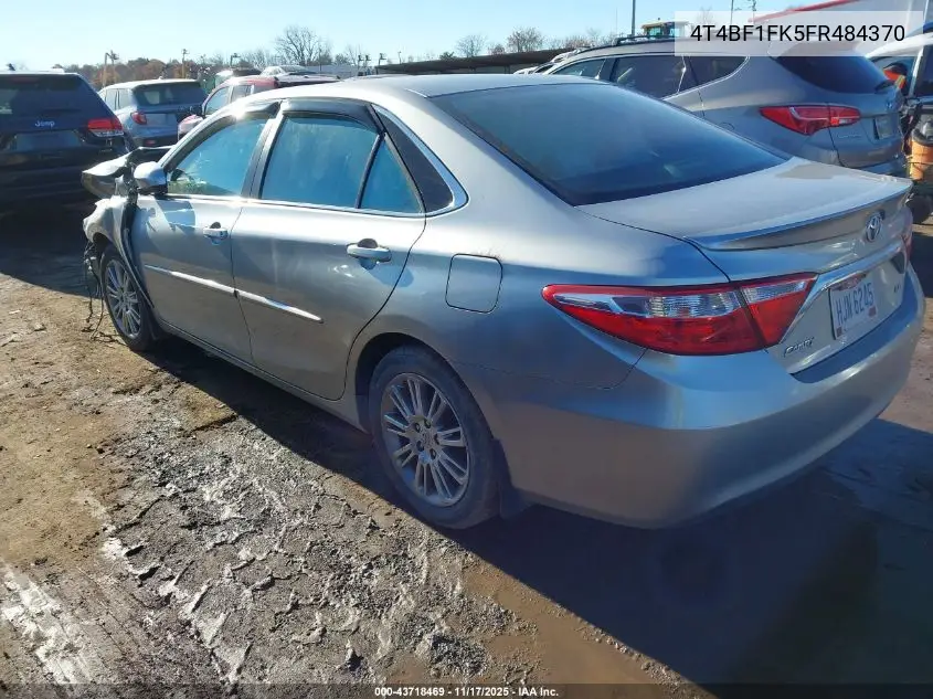 4T4BF1FK5FR484370 2015 Toyota Camry Le
