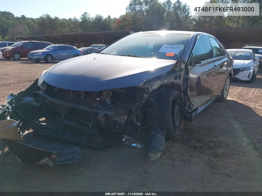 4T4BF1FK6FR493000 2015 Toyota Camry Le