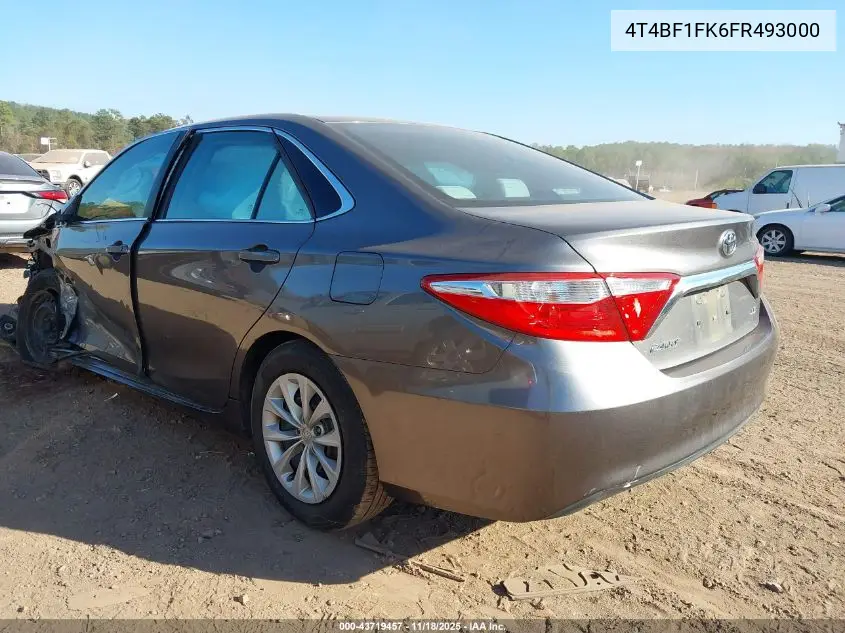 4T4BF1FK6FR493000 2015 Toyota Camry Le