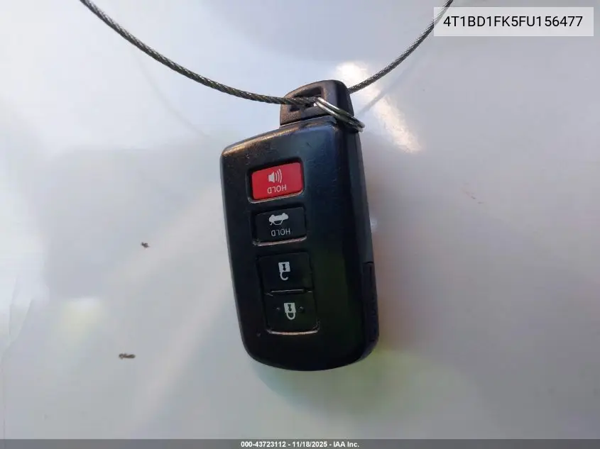 4T1BD1FK5FU156477 2015 Toyota Camry Hybrid Se