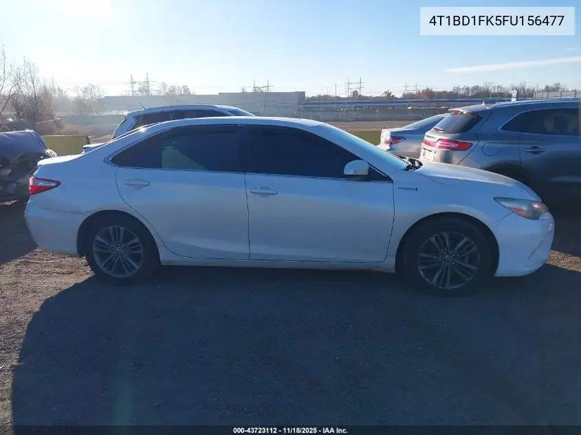 4T1BD1FK5FU156477 2015 Toyota Camry Hybrid Se