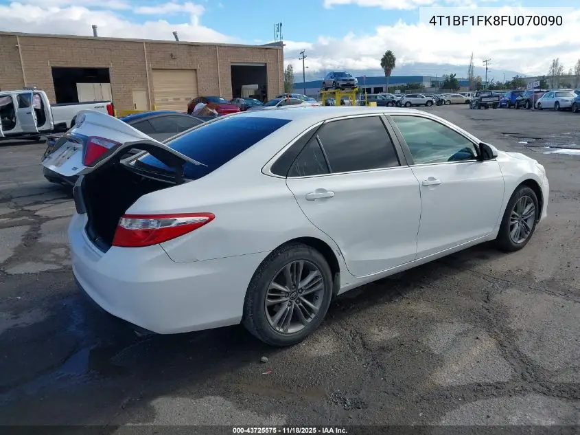 4T1BF1FK8FU070090 2015 Toyota Camry Se
