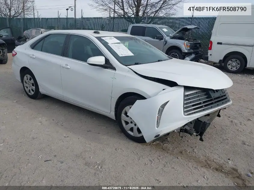 4T4BF1FK6FR508790 2015 Toyota Camry Le