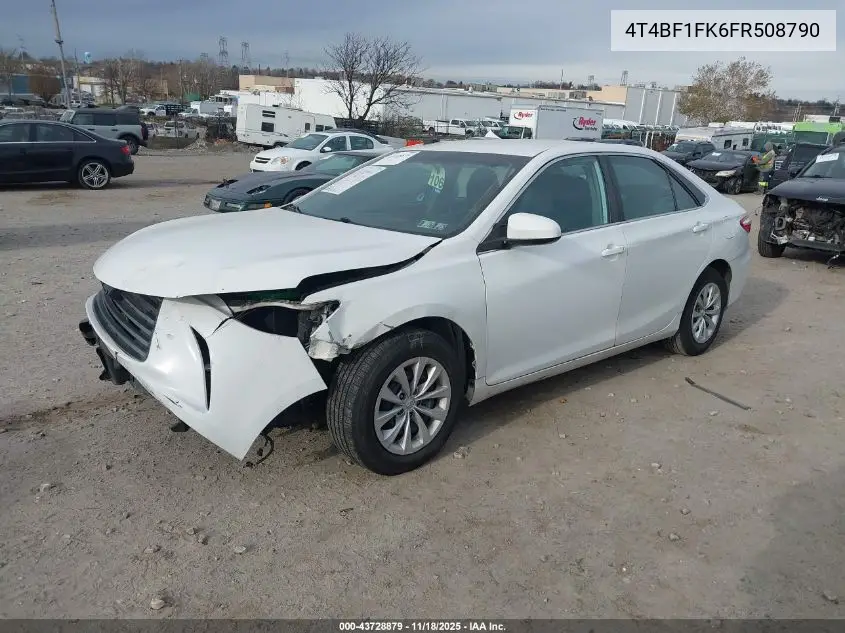 4T4BF1FK6FR508790 2015 Toyota Camry Le