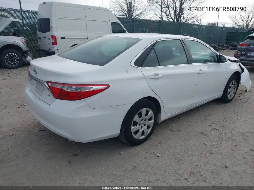 4T4BF1FK6FR508790 2015 Toyota Camry Le