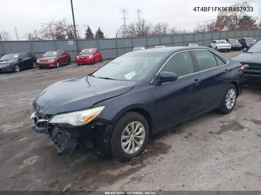 4T4BF1FK9FR457933 2015 Toyota Camry Le