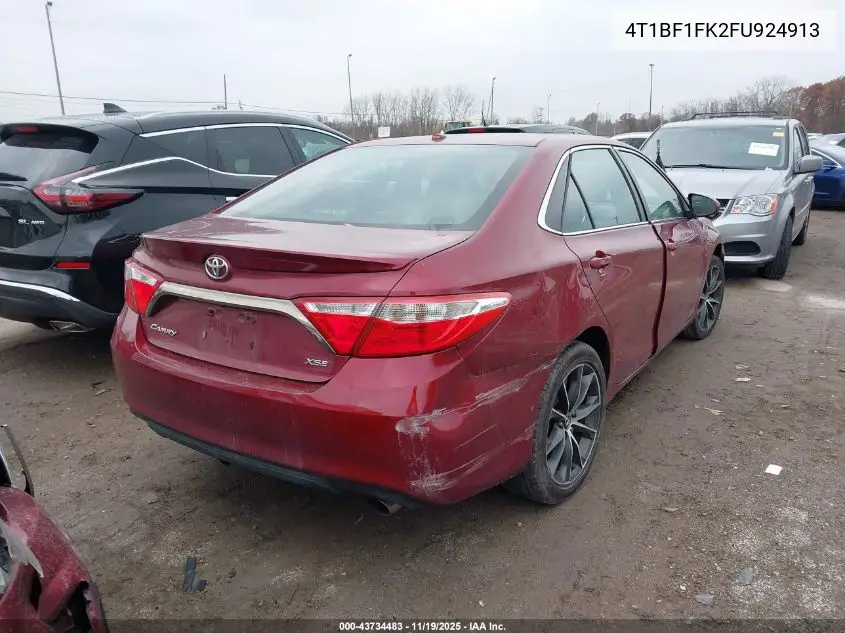 4T1BF1FK2FU924913 2015 Toyota Camry Xse