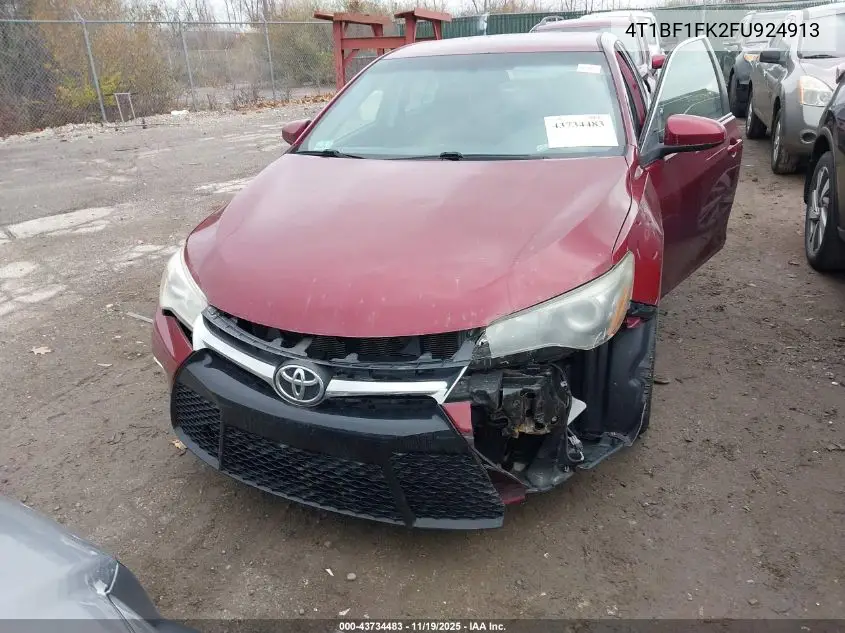 4T1BF1FK2FU924913 2015 Toyota Camry Xse
