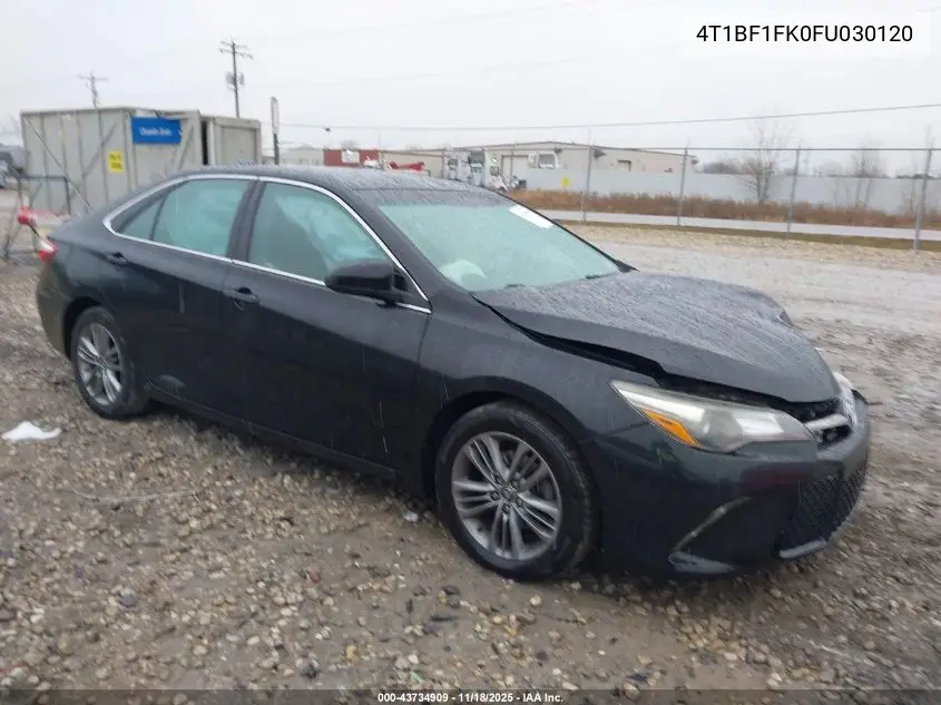 4T1BF1FK0FU030120 2015 Toyota Camry Se