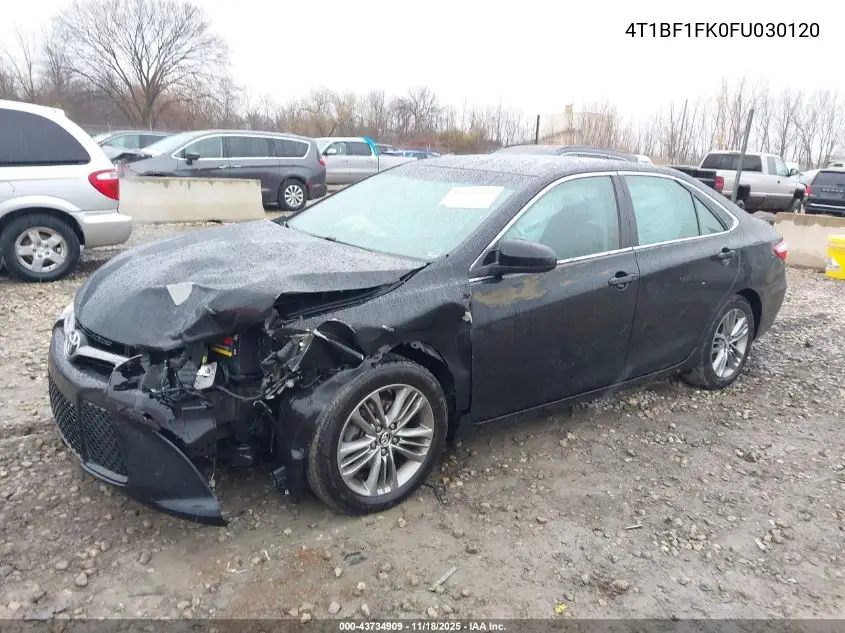 4T1BF1FK0FU030120 2015 Toyota Camry Se