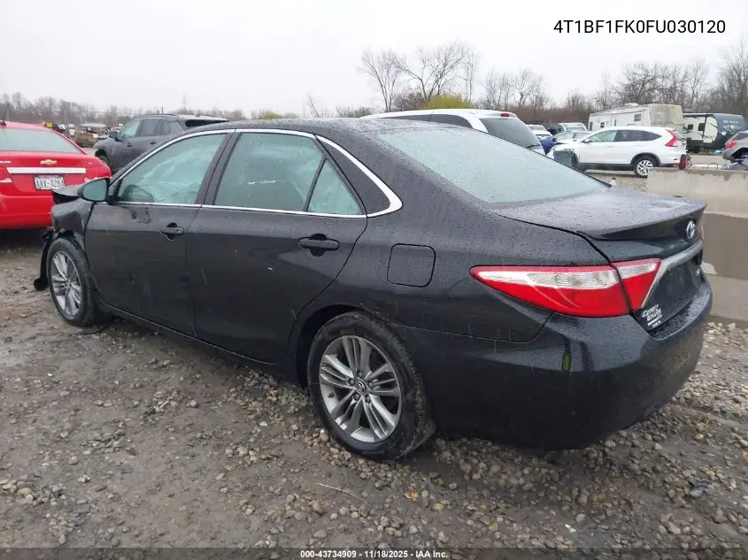 4T1BF1FK0FU030120 2015 Toyota Camry Se