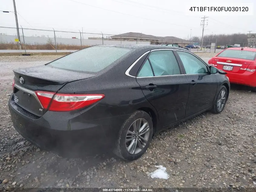 4T1BF1FK0FU030120 2015 Toyota Camry Se
