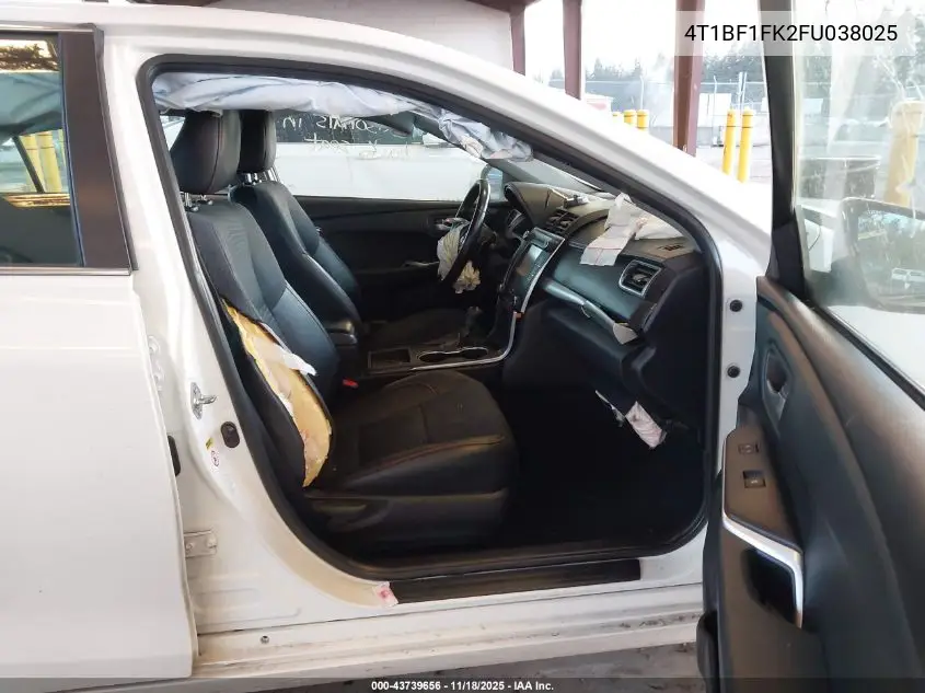 4T1BF1FK2FU038025 2015 Toyota Camry Se