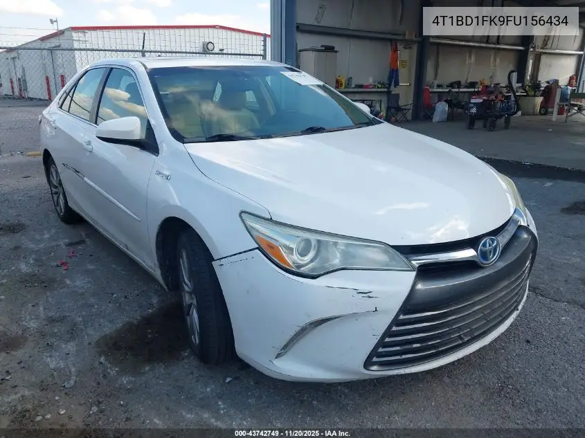 4T1BD1FK9FU156434 2015 Toyota Camry Hybrid Xle