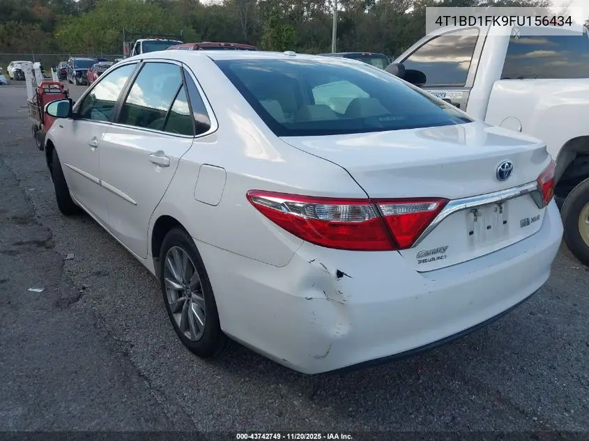 4T1BD1FK9FU156434 2015 Toyota Camry Hybrid Xle